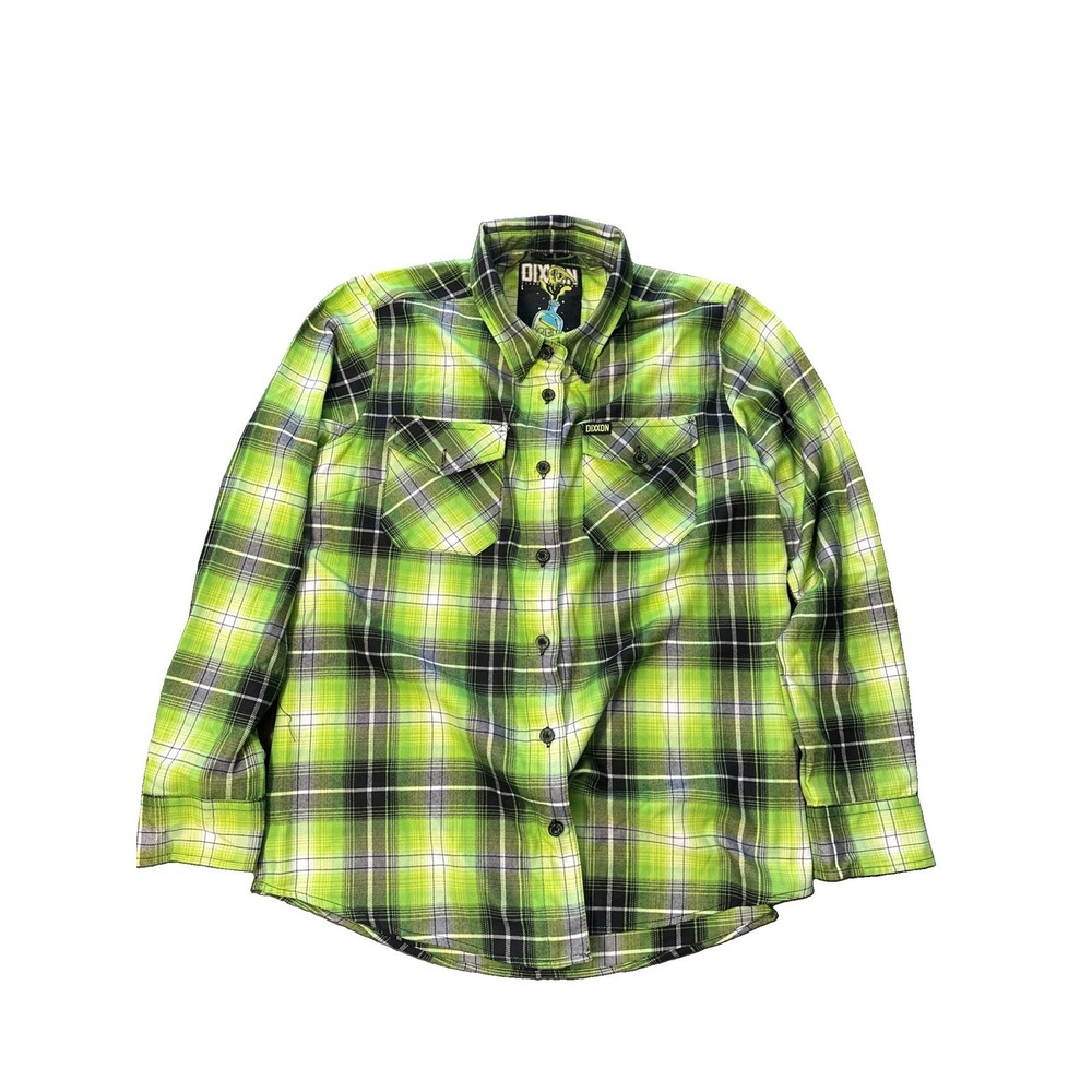 Dixxon Flannel Co. Arsenic Long Sleeve Flannel Shirt Men's Size Large Plaid
